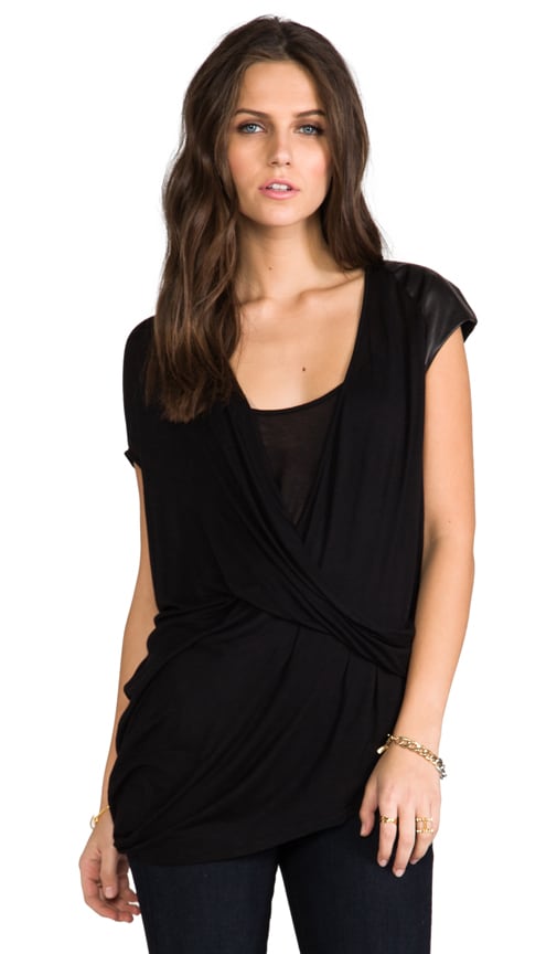 Surplice Tuck Top