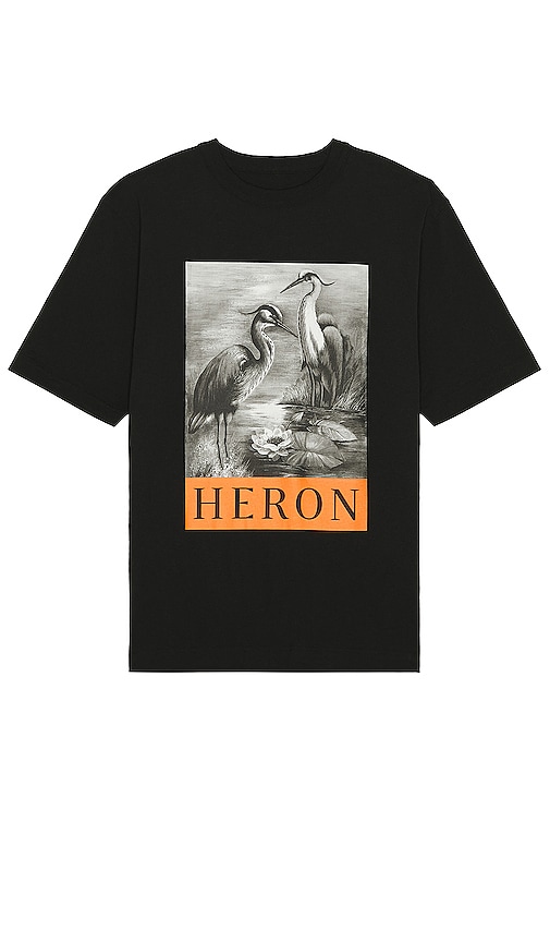 HERON PRESTON T恤 – 黑色
