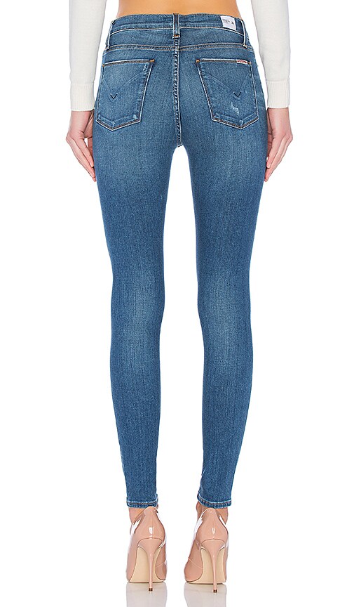 Hudson Jeans Barbara High Waist Super Skinny Jean in Ultralight | REVOLVE