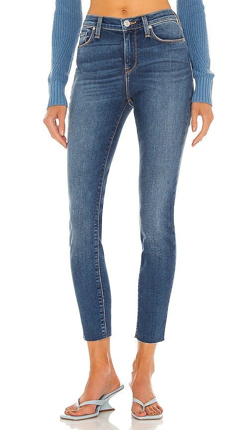 Hudson Jeans Nico Midrise Super Skinny Ankle Jean in High Noon