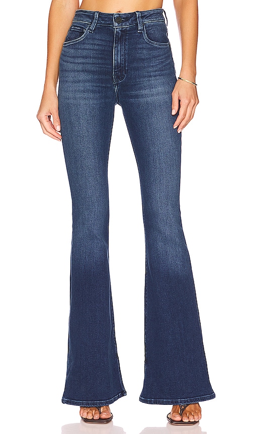 Hudson Jeans Holly High Rise Flare in Deep Waters | REVOLVE