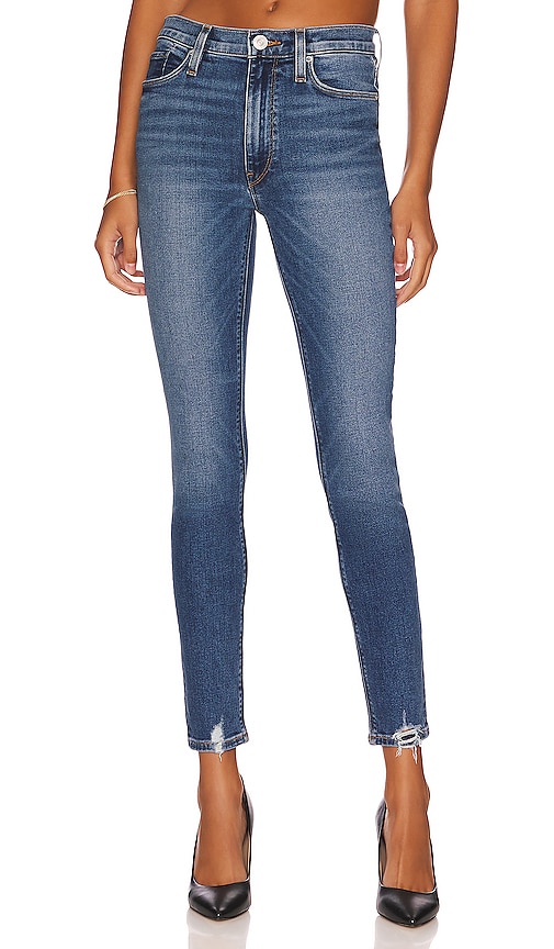 Hudson Jeans Barbara High Waist Super Skinny in Unbroken | REVOLVE
