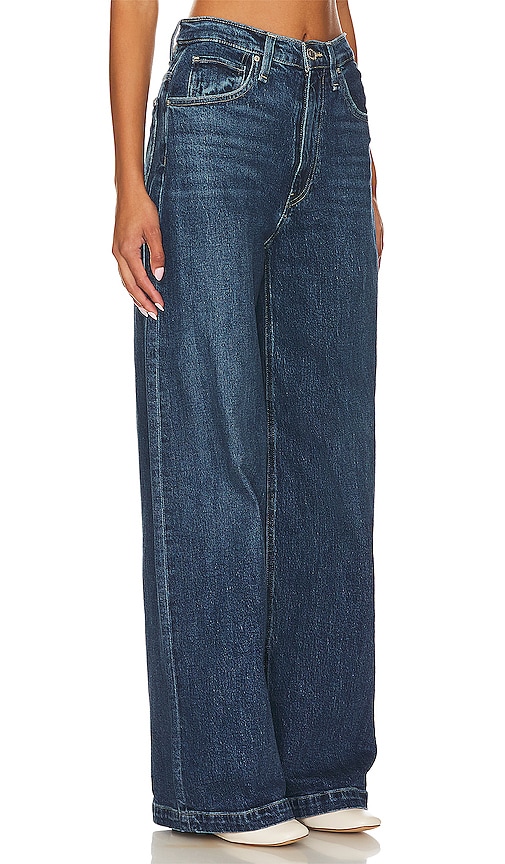 Shop Hudson James High Rise Wide Leg In Naval