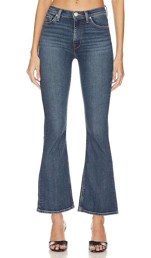 Hudson Jeans Barbara High Rise Flare in Scenic