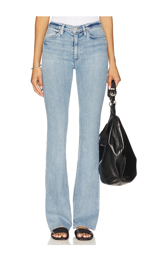 Barbara High Rise Bootcut in Blue. - size 33 (also in 24, 26, 29, 30, 34)