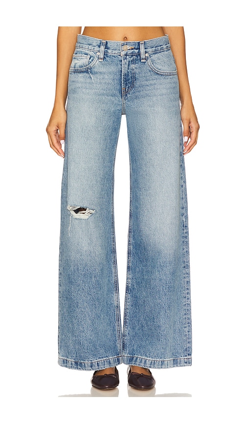 Hudson Rylee Low Rise Loose Pant Jeans In Orange