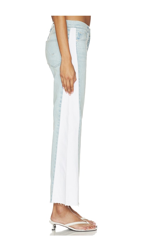  Hudson Jeans Jambes Larges Rosie En Blue,white. Taille 23. Also En 24, 25, 26, 27, 28, 29, 30, 31, 32, 33, 34. 
