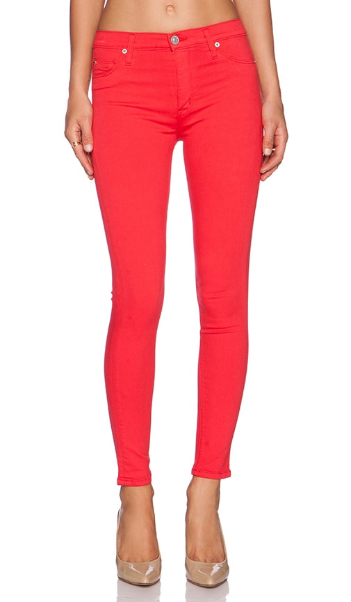 red hudson jeans