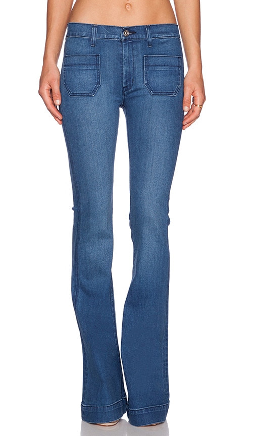 hudson high waisted flare jeans