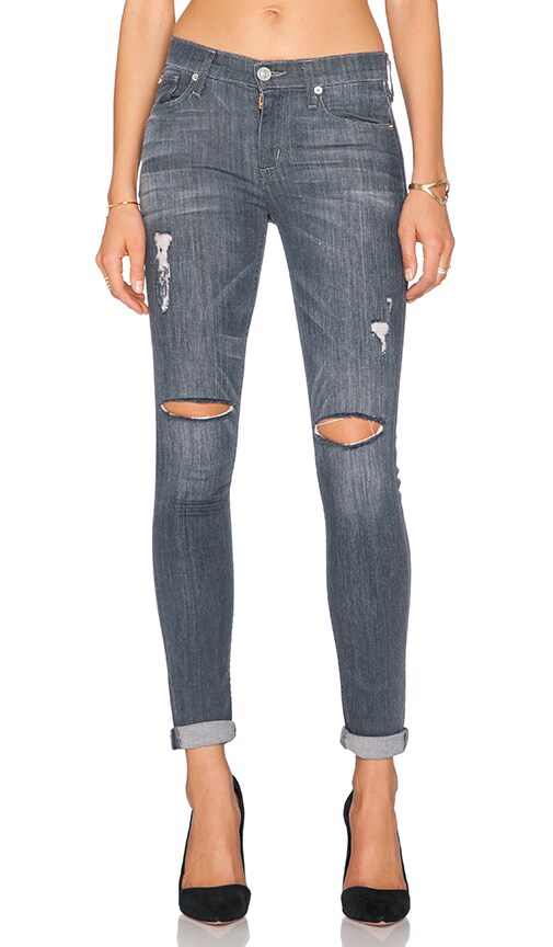 hudson shine mid rise skinny