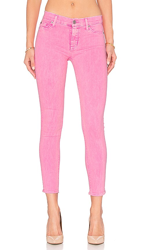 hudson pink jeans