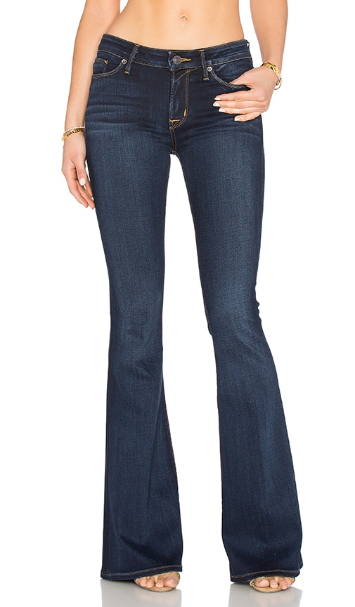 mid flare jeans