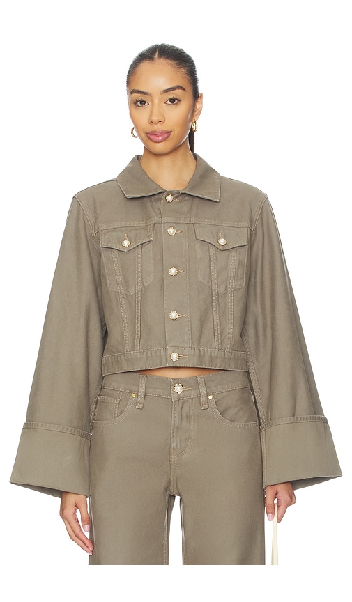 Hudson Jeans Cuffed Cropped Jacket