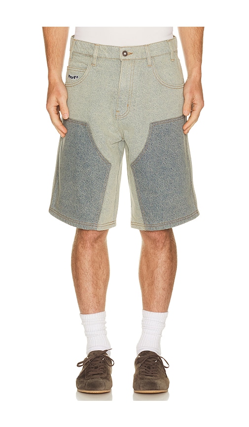 Huf Kinda Loose Double Knee Short In Gray