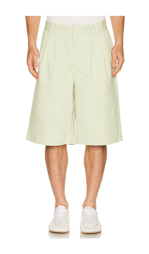 Huf Sorta Long Chino Short In Green