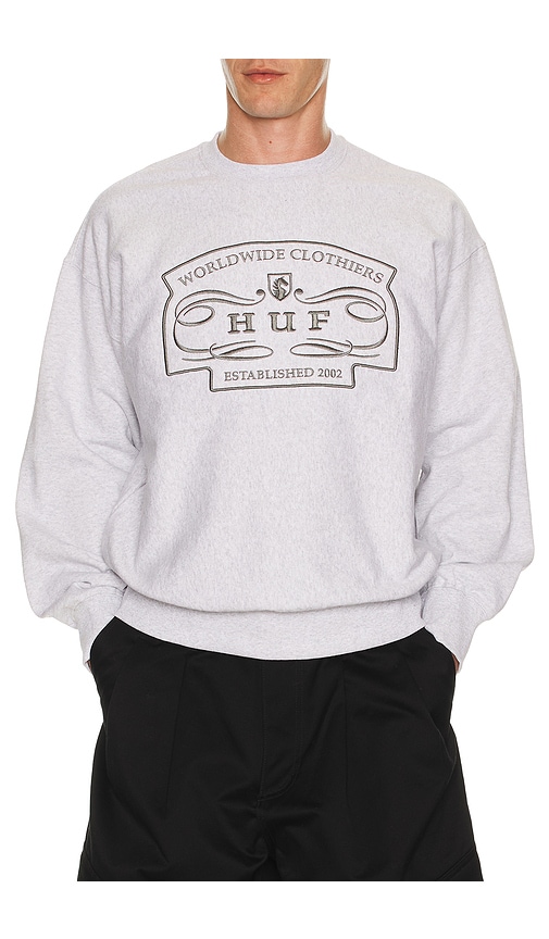 HUF Worldwide Clothiers Crewneck Sweatshirt