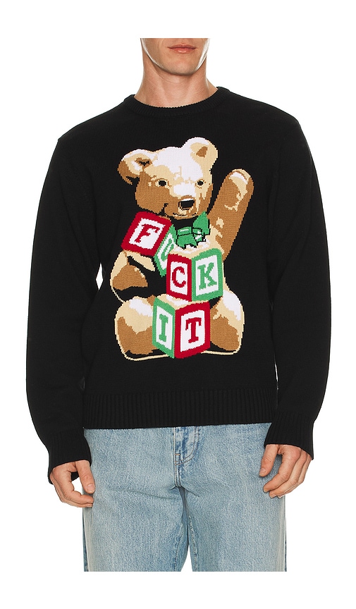 HUF Gift Bear Intarsia Sweater