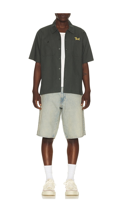  Huf Hemd In Green. Größe S. Also In M, L, Xl/1x. 