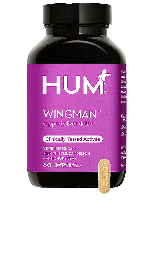 HUM Nutrition Wing Man Liver Detox and Dark Circle Supplement