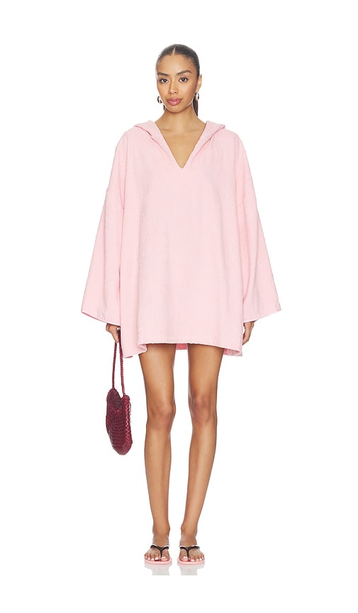 Hunza G Sunny Towelling Hooded Poncho