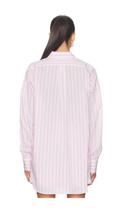  Hunza G Hemd Cabana In Pink,white. Größe S-m. Also In M-l. 