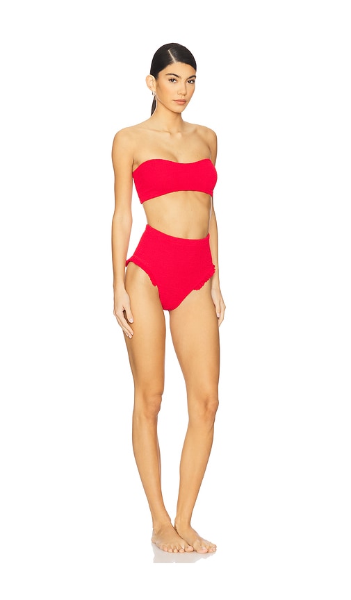 Hunza G Osiris Bikini Set In Red