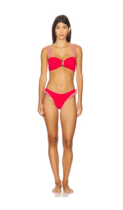 Loretta Bikini Set in Red.