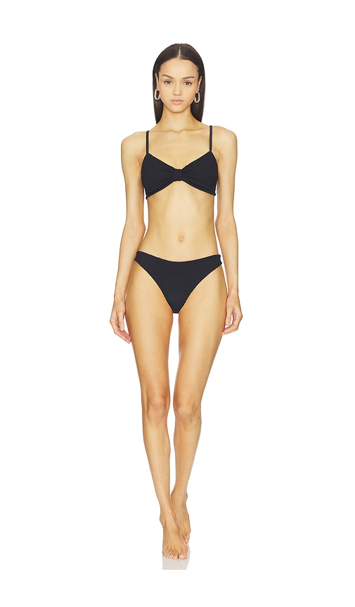 Hunza G Alicia Bikini Set In Black