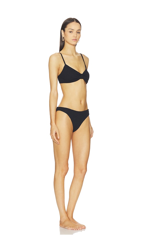 Hunza G Alicia Bikini Set In Black