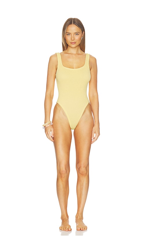 Hunza G Square Neck One Piece