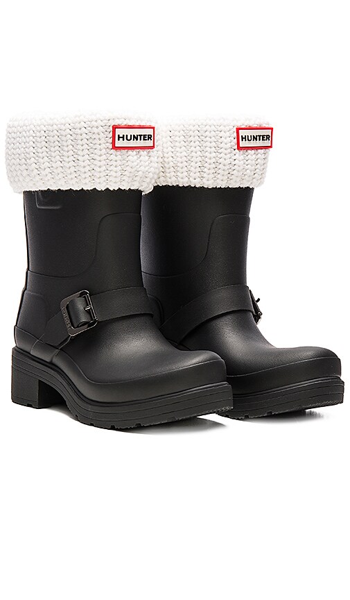 hunter white boot socks