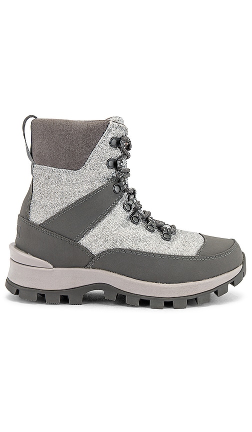 hunter commando boots grey