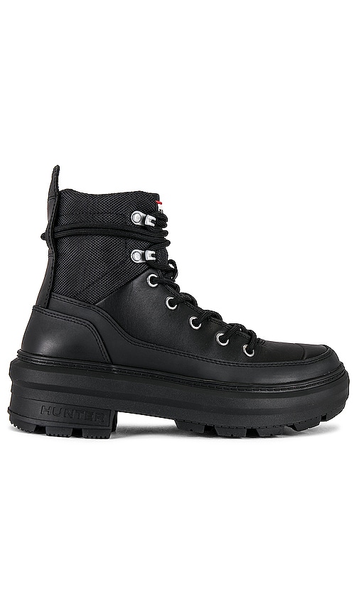 Hunter Rebel Explorer Bootie in Black REVOLVE