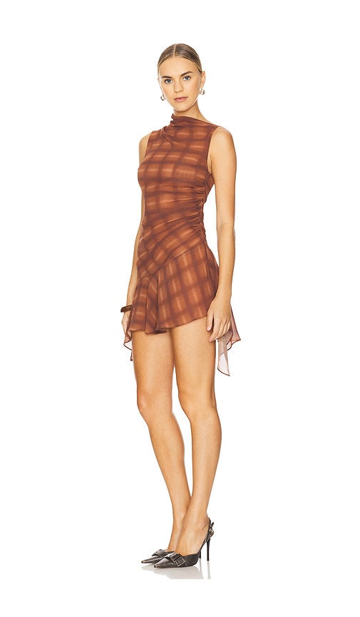  H:ours Minikleid Amari In Brown. Größe S. Also In Xxs, M. 