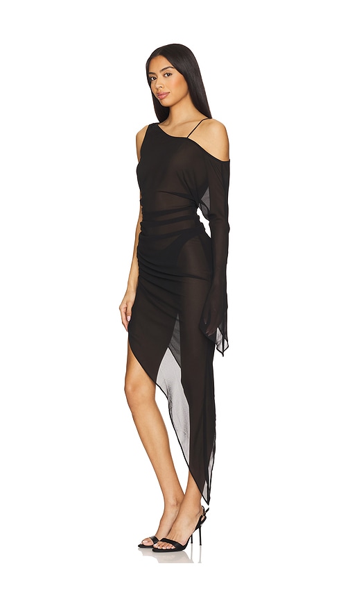  H:ours Kleid Rei In Black. Größe Xs. Also In M. 
