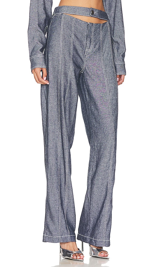 Shop H:ours Amara Pant In Grey