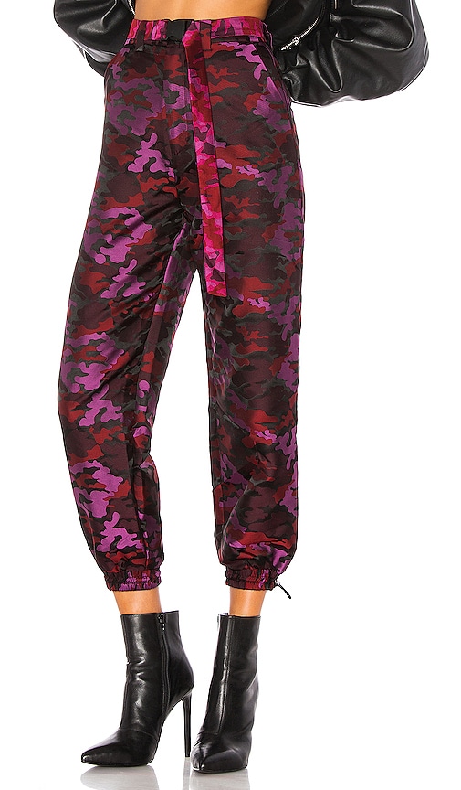 h:ours Mia Trousers in Pink Camo