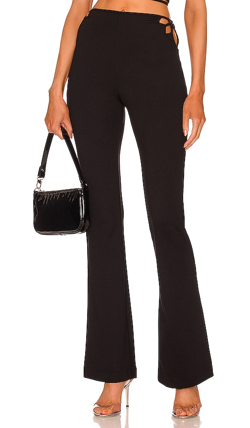 h:ours Lucia Pant in Black