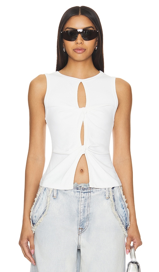 Shop H:ours Rhyan Top In White