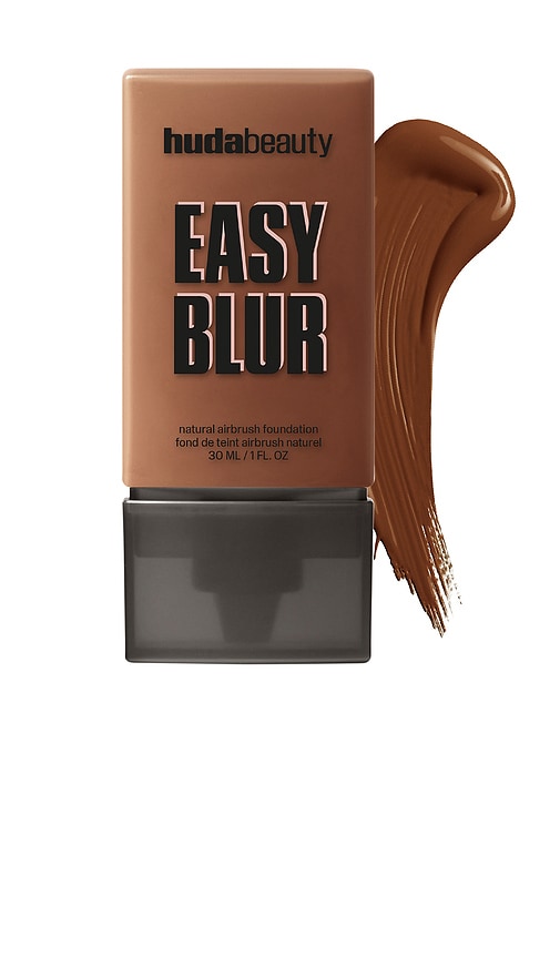 Huda Beauty Easy Blur Foundation in Hot Fudge 550R.
