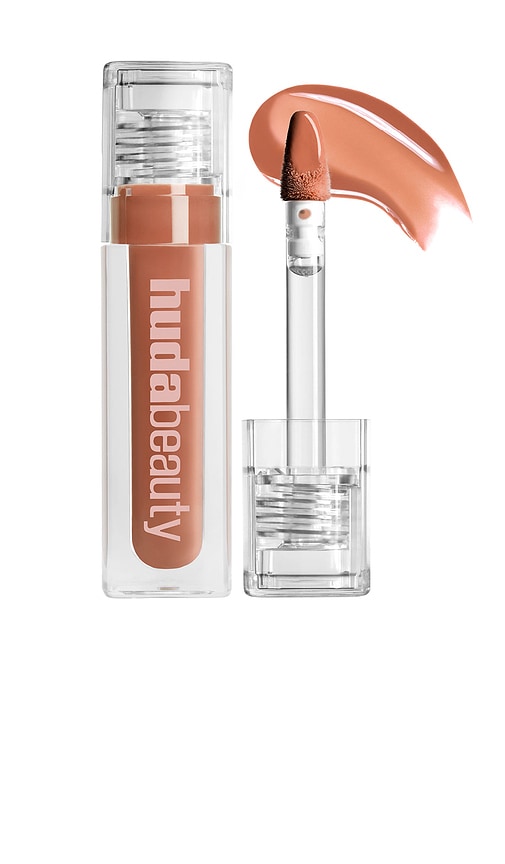 Huda Beauty Faux Filler Lipgloss in Richcealer.