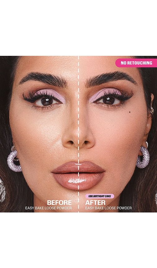 Huda Beauty Easy Bake Loose Powder In Ube Birthday Cake