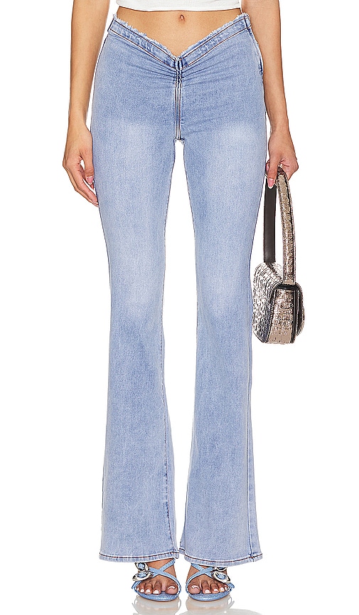 I.AM.GIA Neavah Flare Leg in Light Blue
