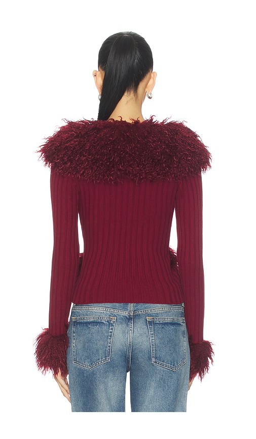  I.am.gia Jacke Cressida Faux Fur In Red. Größe S. Also In Xxs, Xs, M, L, Xl. 