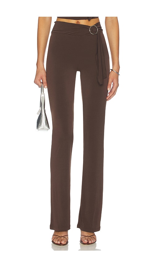 I.AM.GIA PANTALON SIOFRA en Chocolate. Taille XL. Also en S, XS, M.