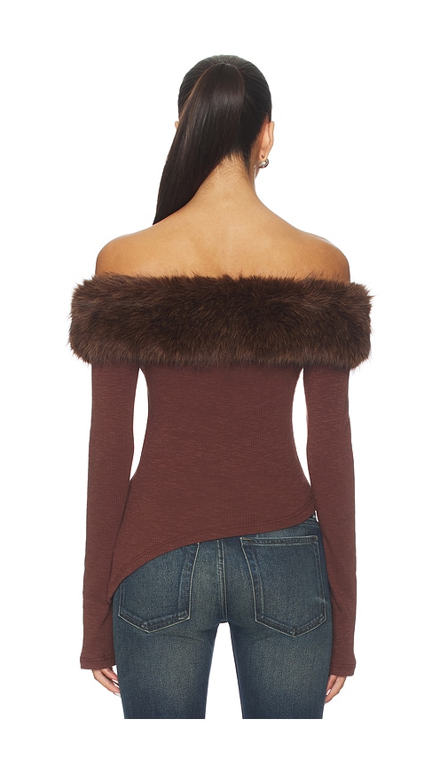  I.am.gia Oberteil Off Shoulder In Brown. Größe S. Also In Xxs, Xs, M, L, Xl. 