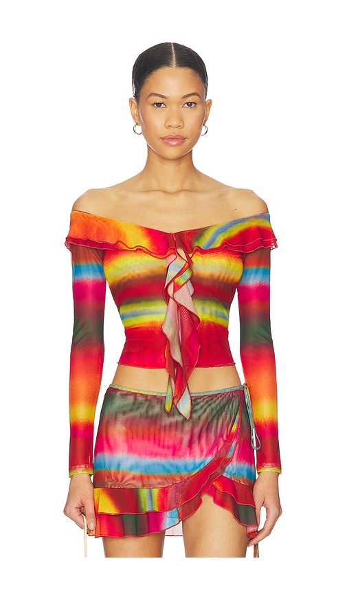 IAMGIA Mariska Top en OrangeFuschia Taille M Also en S XXS XS L 51 €
