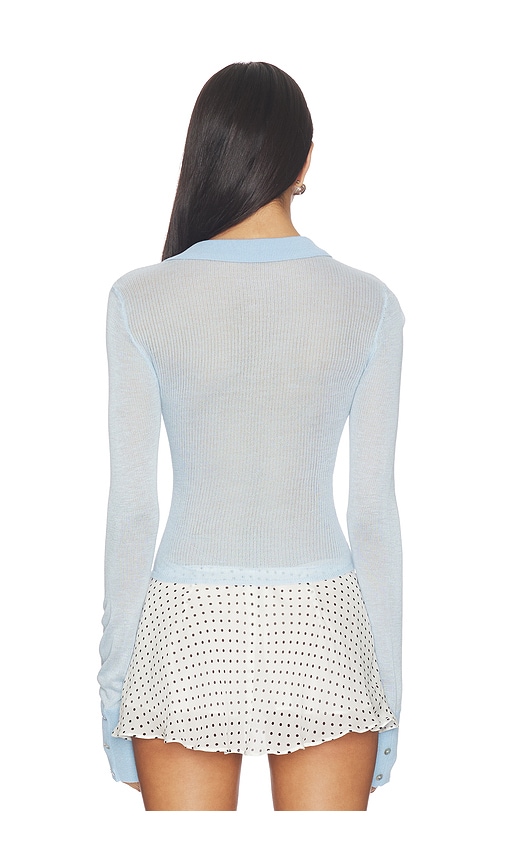  I.am.gia Oberteil Davina In Baby Blue. Größe S. Also In Xs, M, L. 