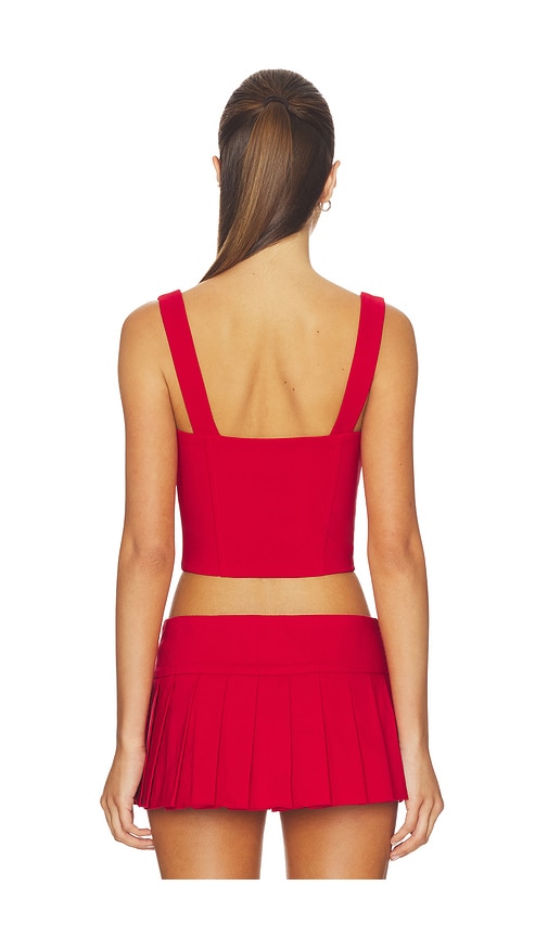  I.am.gia Oberteil Bri Corset In Red. Größe Xxs. Also In Xs, L. 