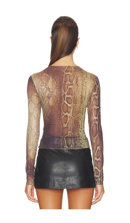  I.am.gia Oberteil Izar Long Sleeve In Brown. Größe Xxs. Also In Xs, S, M. 